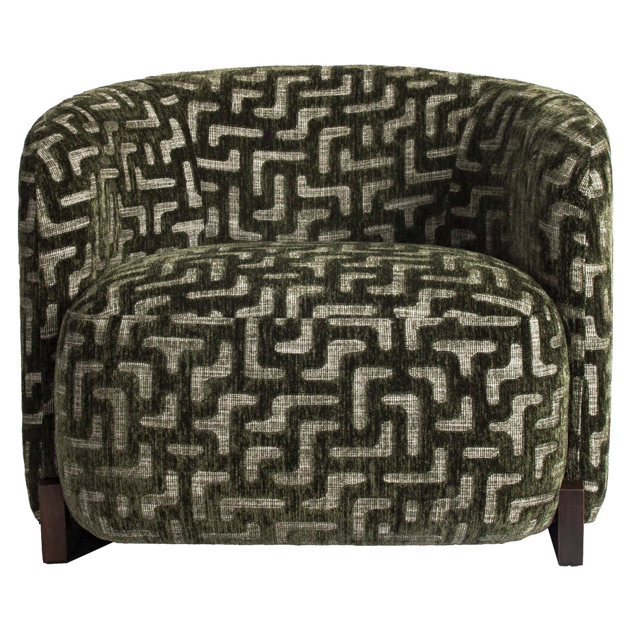 Hannah Moss Labyrinth Lounge Chair by Richmond Interiors