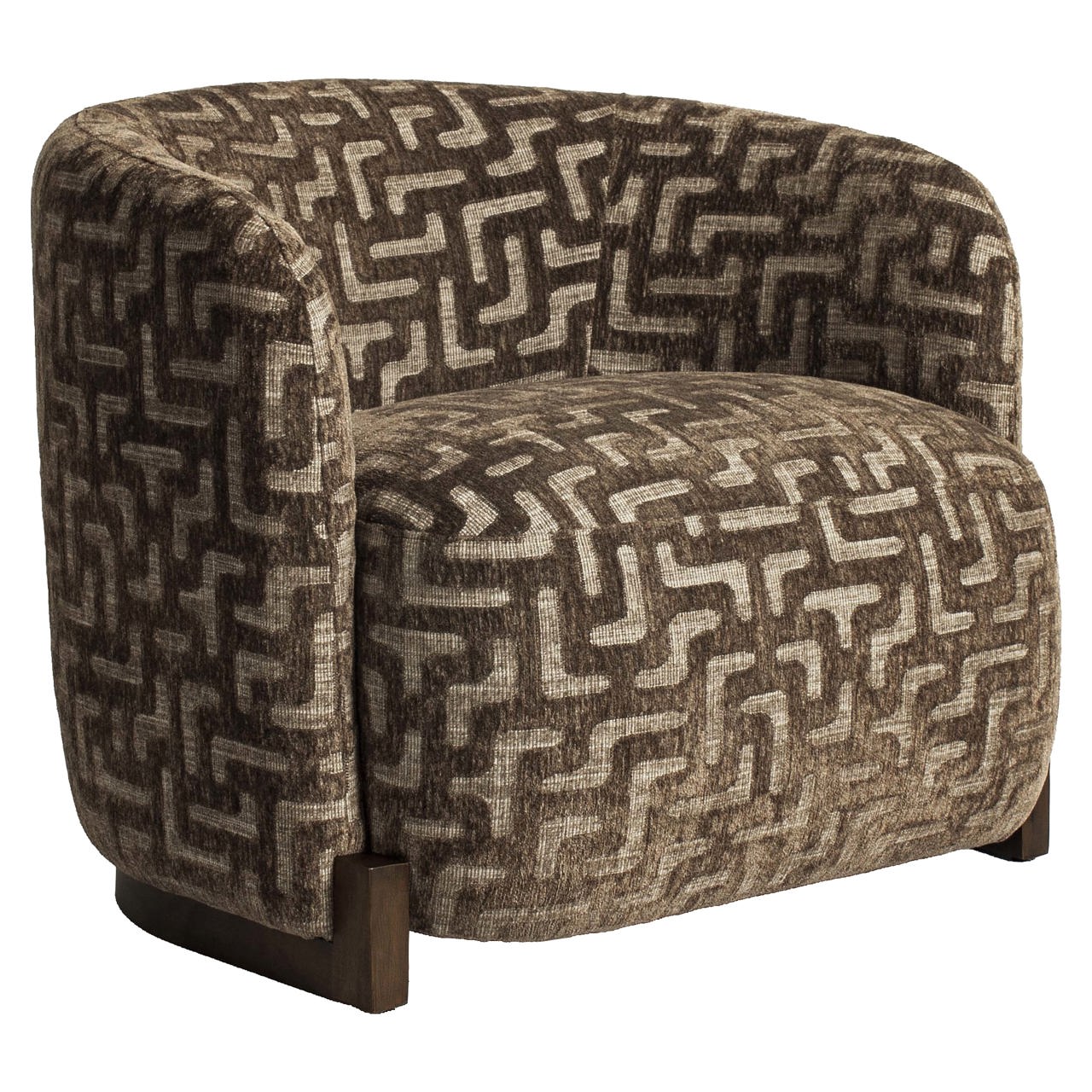 Hannah Brown Labyrinth Lounge Chair by Richmond Interiors