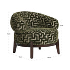 Lounge chair Montana moss labyrinth by Richmond Interiors
