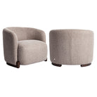 Hannah Mocca Chunky Lounge Chair by Richmond Interiors