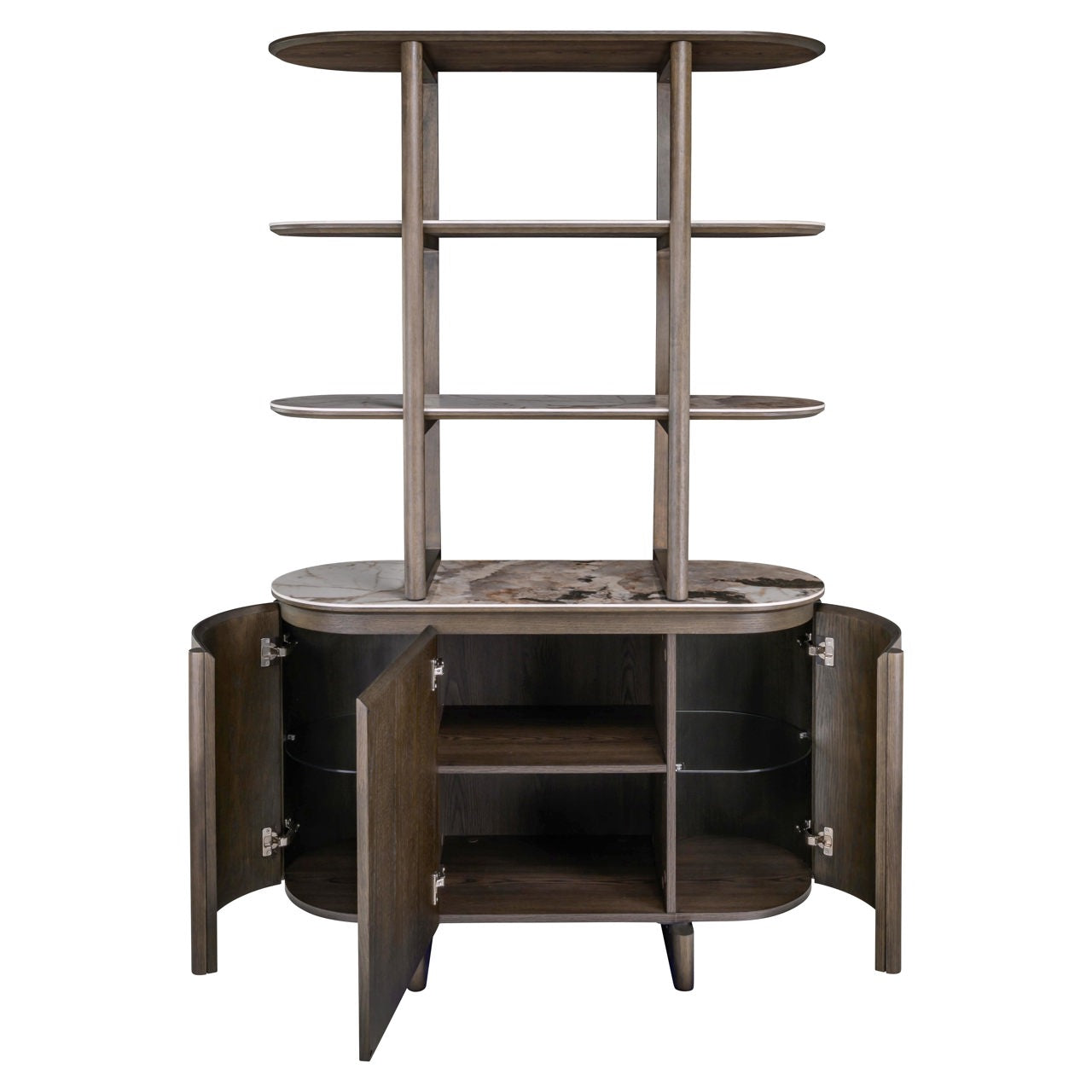 Display cabinet Langford brown by Richmond Interiors