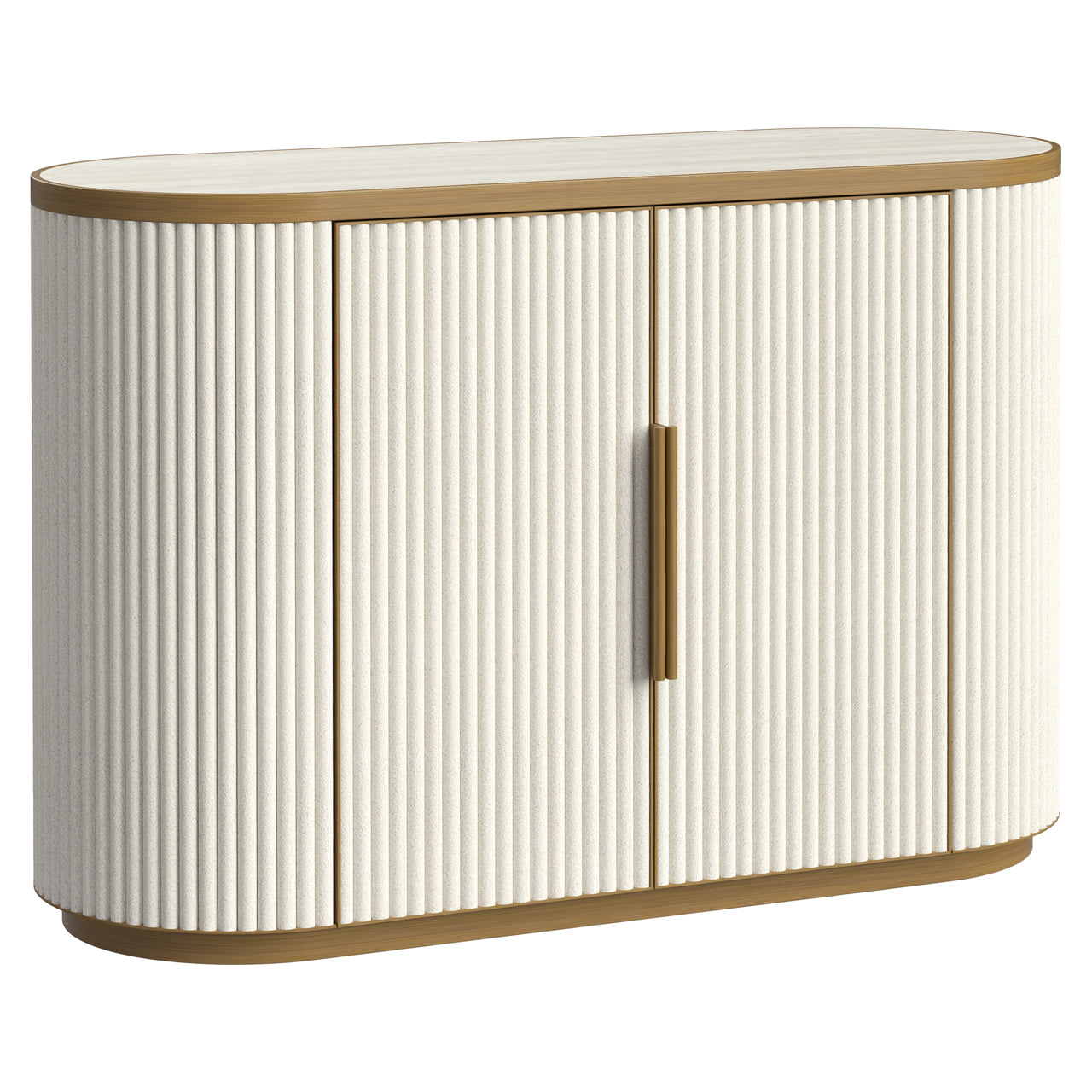 Tivoli White 2 Door Sideboard Sideboard by Richmond Interiors