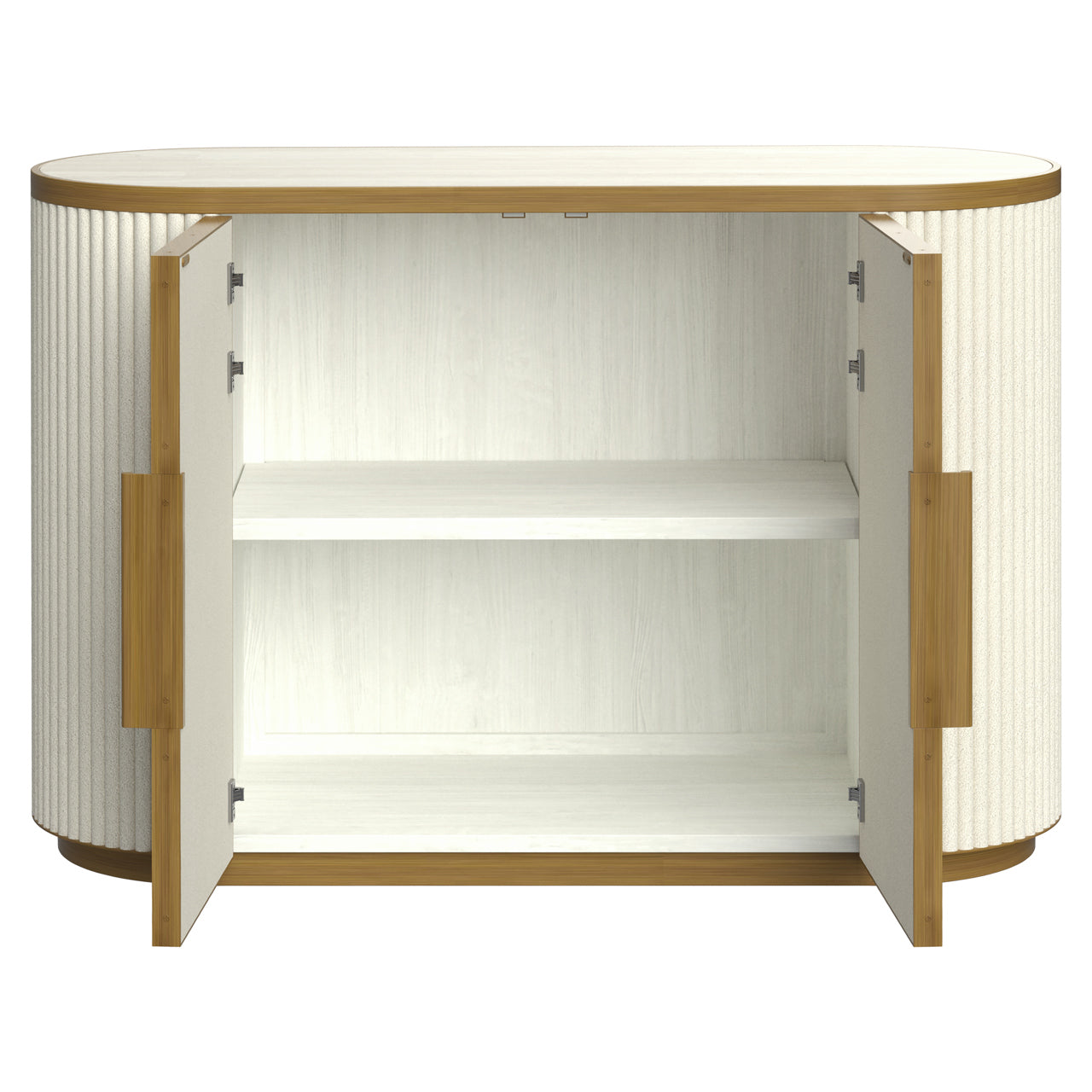 Tivoli White 2 Door Sideboard Sideboard by Richmond Interiors