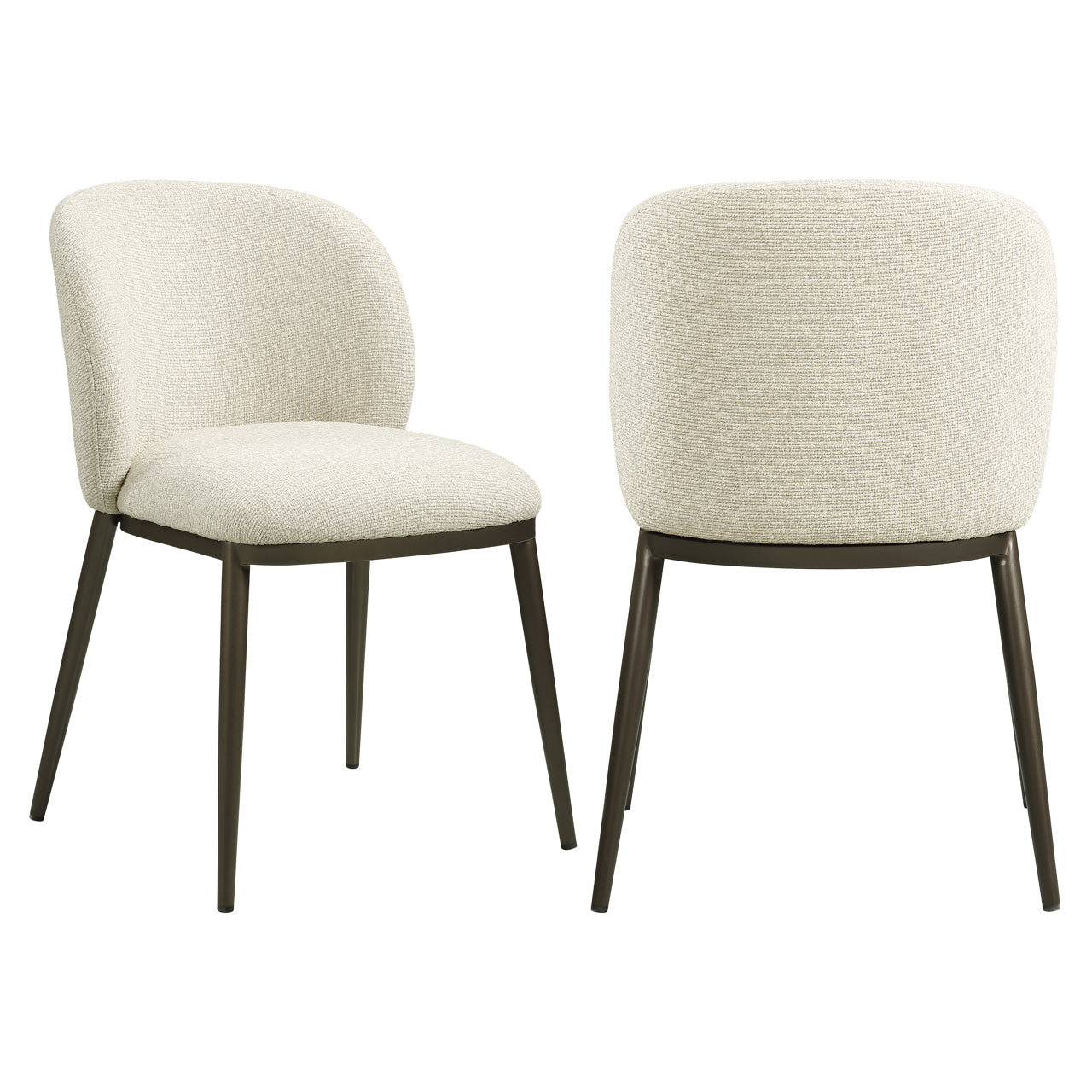 Dining chair Gandy biscotti fire retardant by Richmond Interiors
