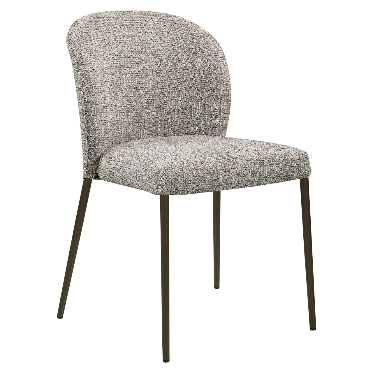 Dining chair Stacker earth tweed fire retardant (Set of 2) by Richmond Interiors