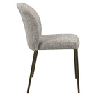 Dining chair Stacker earth tweed fire retardant (Set of 2) by Richmond Interiors
