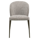 Dining chair Stacker earth tweed fire retardant (Set of 2) by Richmond Interiors