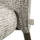 Dining chair Stacker earth tweed fire retardant (Set of 2) by Richmond Interiors