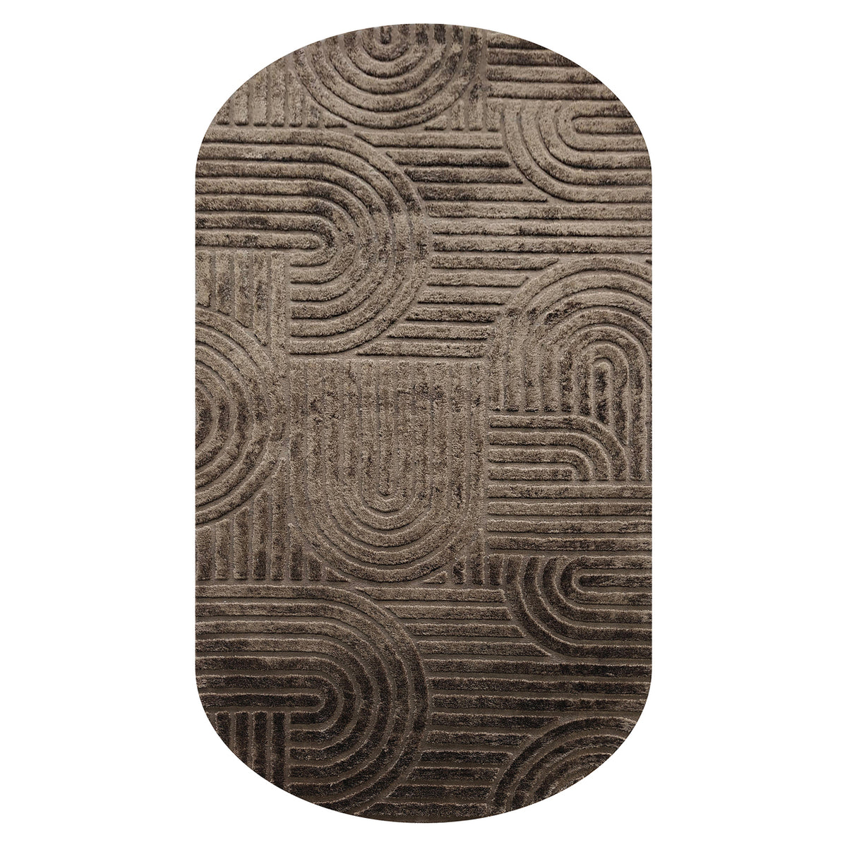 Carpet Liff dark brown 200x350 by Richmond Interiors