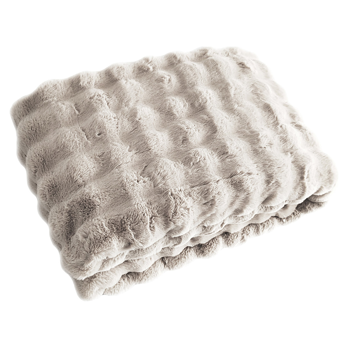 Plaid Cosy Fluff cream 150x200 by Richmond Interiors