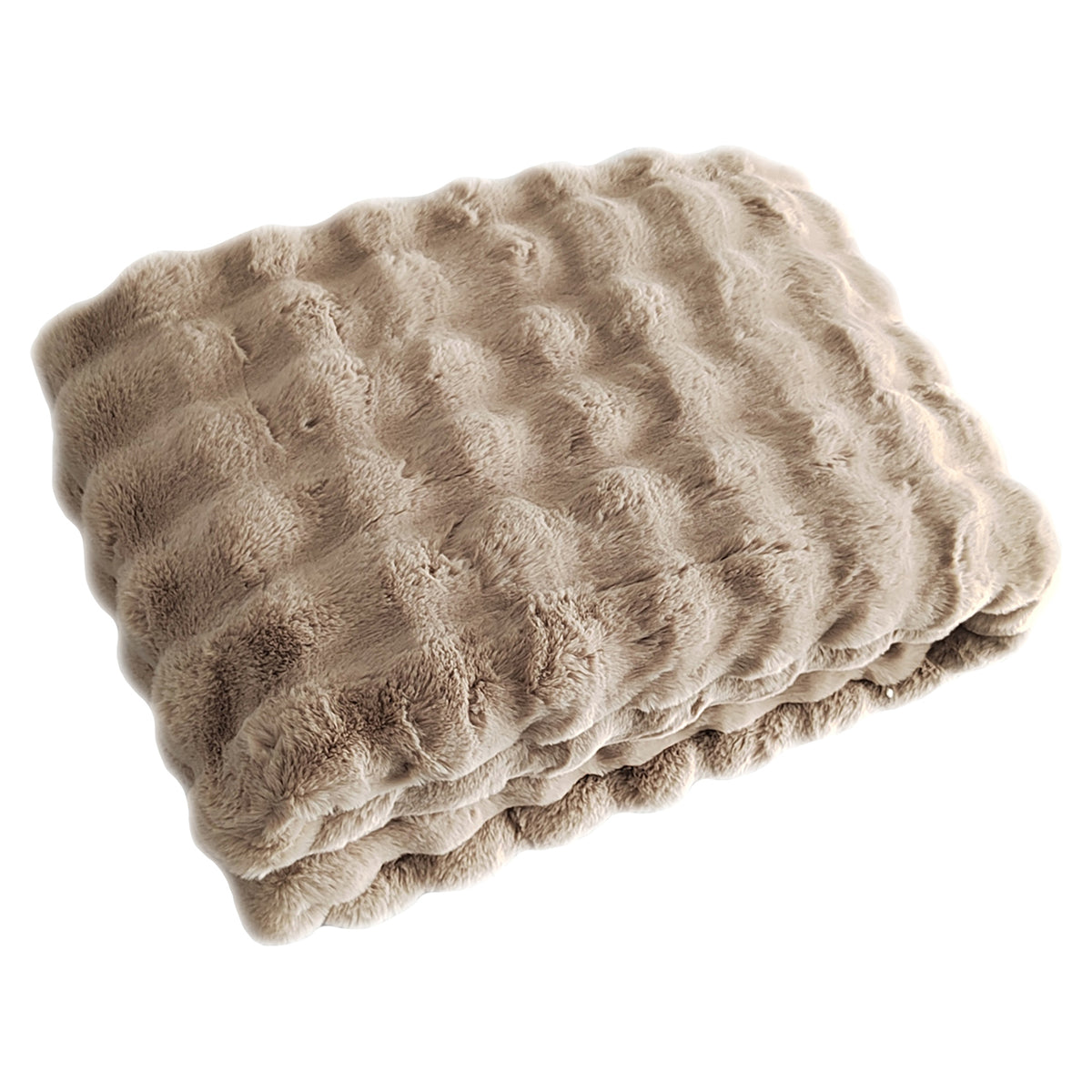 Plaid Nordic Plush beige 150x200 by Richmond Interiors