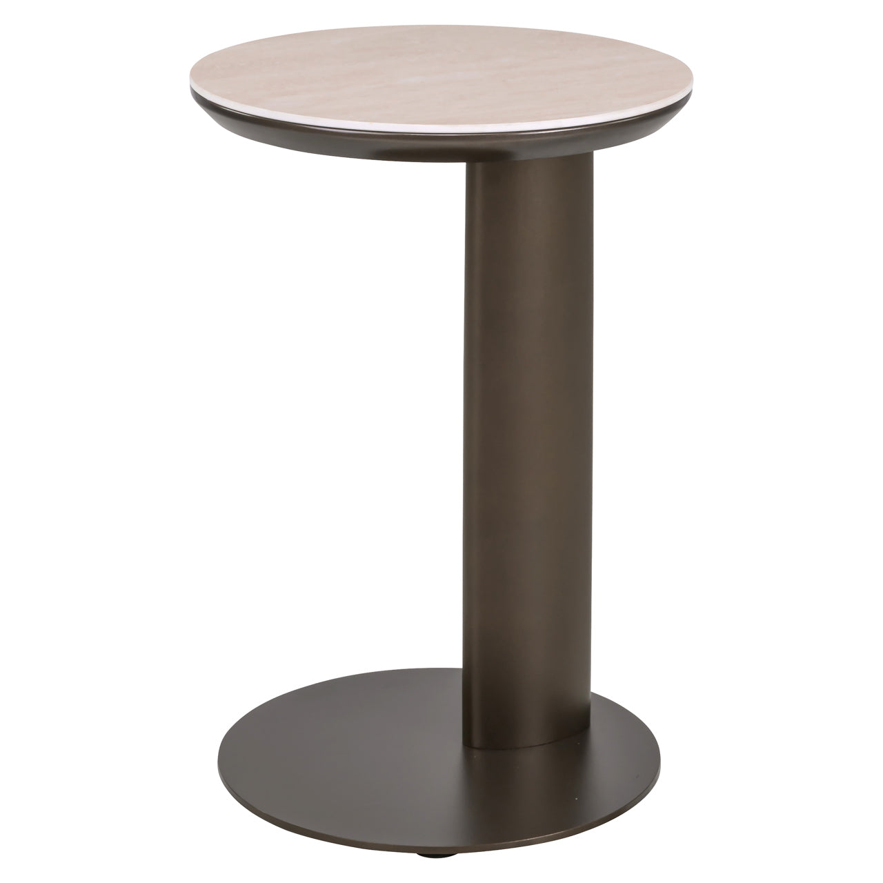 Sofa side table Ritz brown by Richmond Interiors