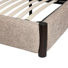 Bed Citadel sand tweed 160x200 (mattress size (excl.)) by Richmond Interiors