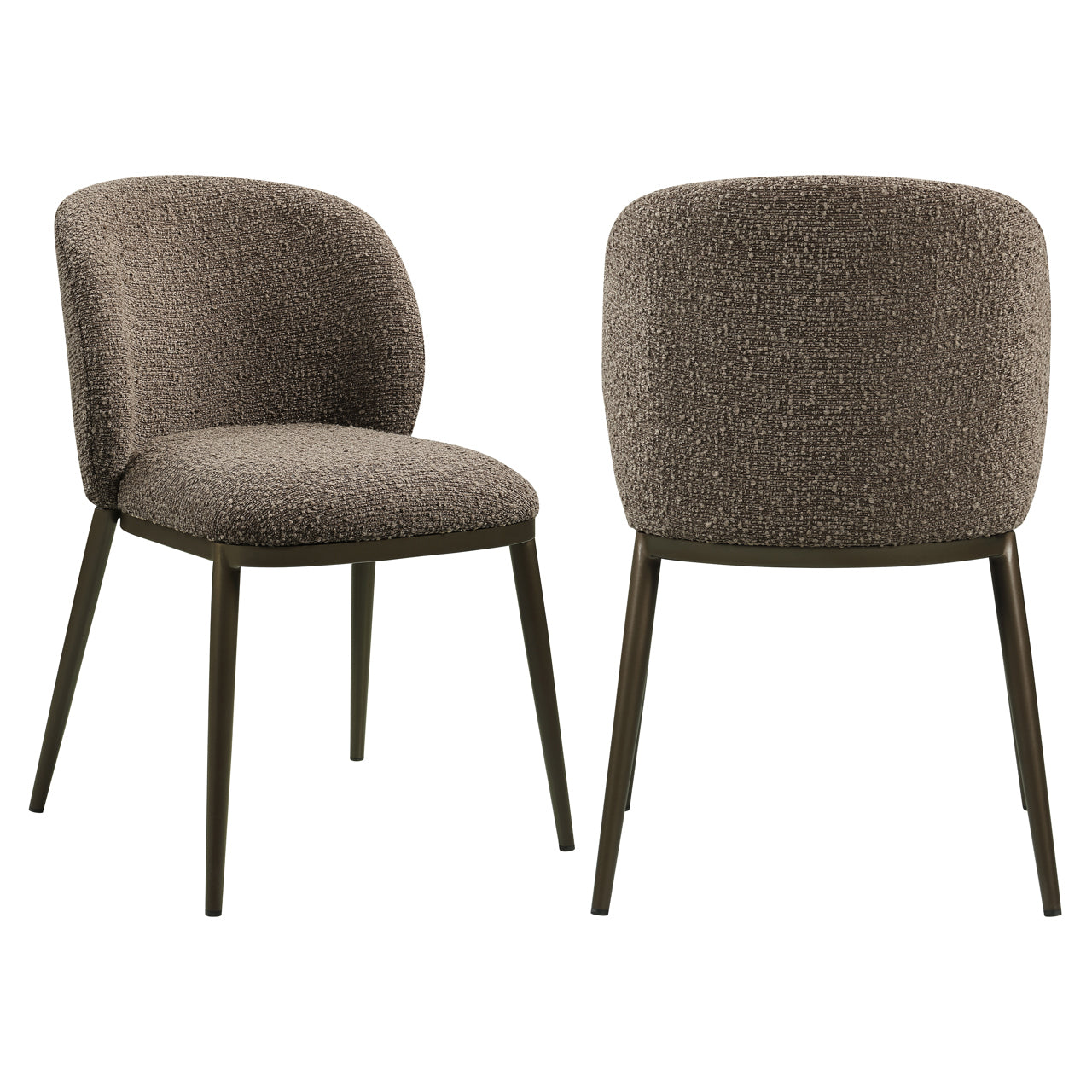 Dining chair Gandy brown chunky by Richmond Interiors