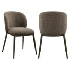 Dining chair Gandy brown chunky by Richmond Interiors