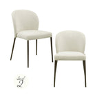 Dining chair Stacker biscotti fire retardant (Set of 2) by Richmond Interiors