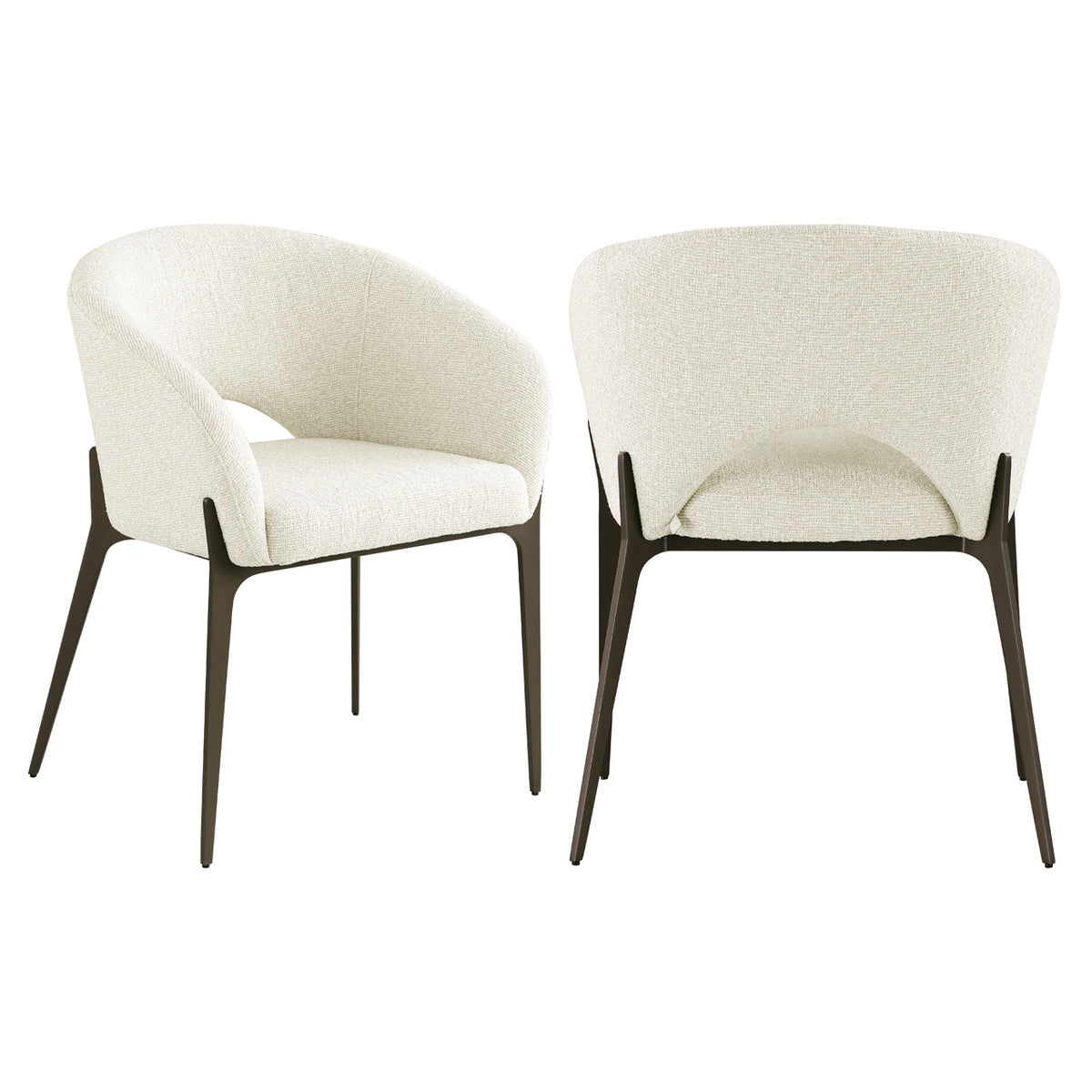 Dining chair Kenzi biscotti by Richmond Interiors