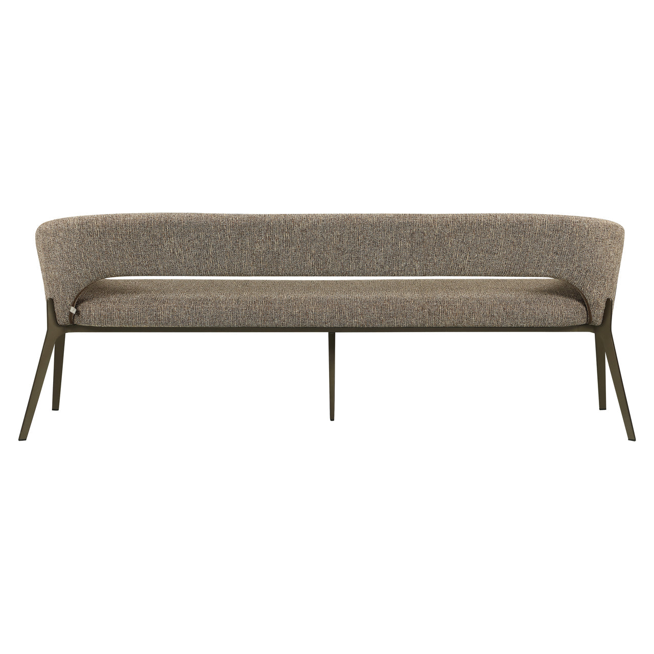 Dining bench Kenzi brown tweed by Richmond Interiors