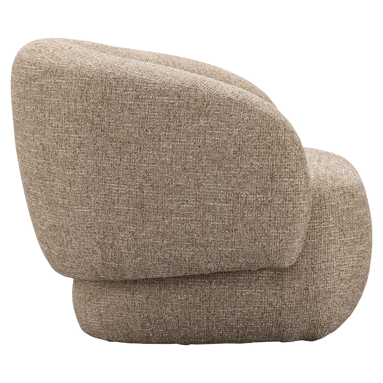 Lounge chair Milano sand tweed fire retardant by Richmond Interiors