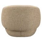 Lounge chair Milano sand tweed fire retardant by Richmond Interiors