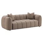 Sofa Hogan mocca chunky 3-seater fire retardant by Richmond Interiors