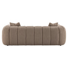 Sofa Hogan mocca chunky 3-seater fire retardant by Richmond Interiors