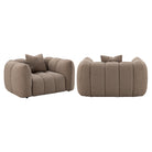 Lounge chair Hogan mocca chunky fire retardant by Richmond Interiors
