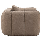 Lounge chair Hogan mocca chunky fire retardant by Richmond Interiors