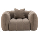 Lounge chair Hogan mocca chunky fire retardant by Richmond Interiors