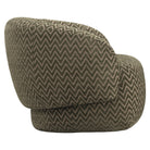 Lounge chair Milano moss chevron by Richmond Interiors