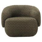 Lounge chair Milano moss chevron by Richmond Interiors