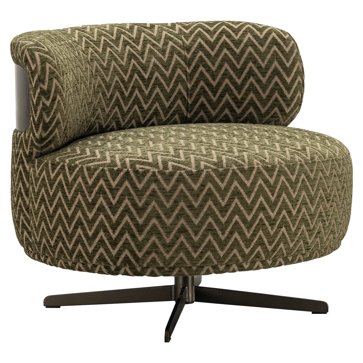 Lounge chair Lauren moss chevron by Richmond Interiors