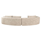 Sofa Angusto natural softweave lounge left by Richmond Interiors