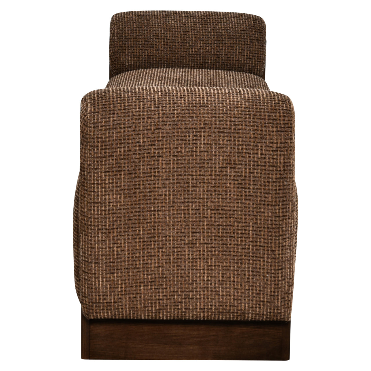 Bench Winslov brown blockweave fire retardant by Richmond Interiors