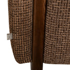 Bench Winslov brown blockweave fire retardant by Richmond Interiors