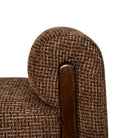 Bench Winslov brown blockweave fire retardant by Richmond Interiors