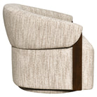 Lounge chair Marina natural softweave swivel fire retardant by Richmond Interiors