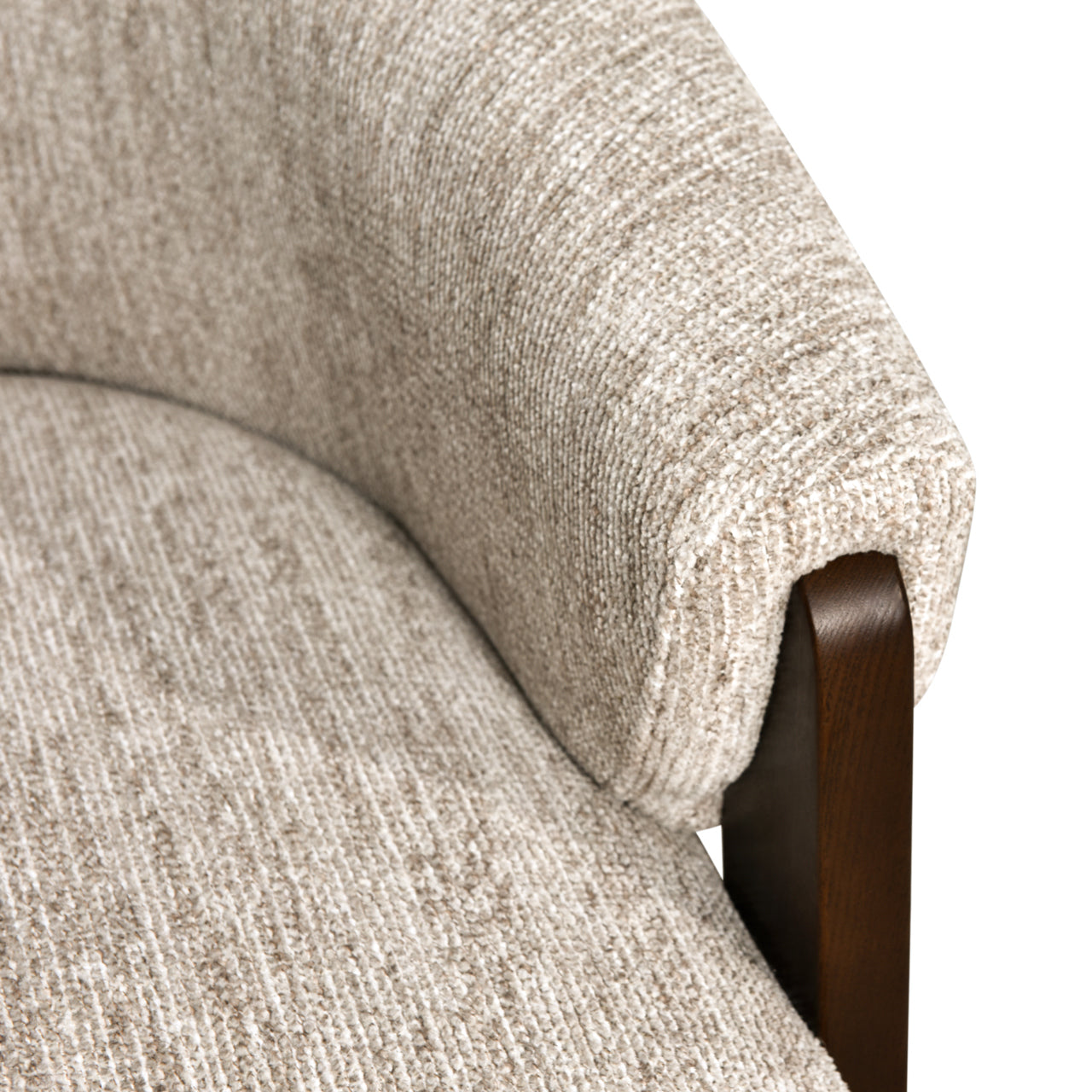 Lounge chair Marina natural softweave swivel fire retardant by Richmond Interiors