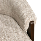 Lounge chair Marina natural softweave swivel fire retardant by Richmond Interiors