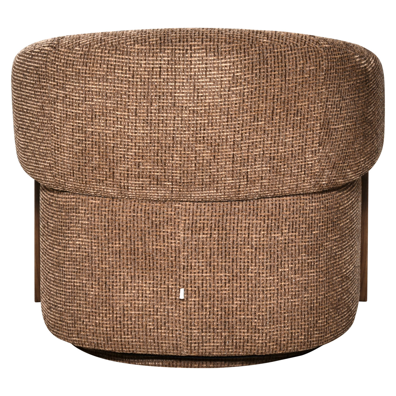 Lounge chair Marina brown blockweave swivel fire retardant by Richmond Interiors