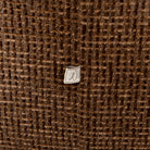 Lounge chair Marina brown blockweave swivel fire retardant by Richmond Interiors