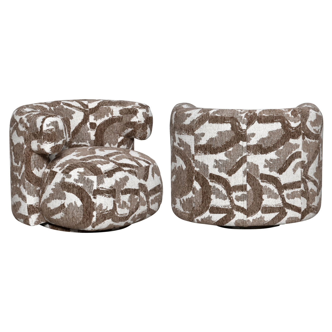 Lounge chair Talley brown nature swivel by Richmond Interiors