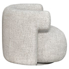 Lounge chair Talley cream tweed swivel by Richmond Interiors