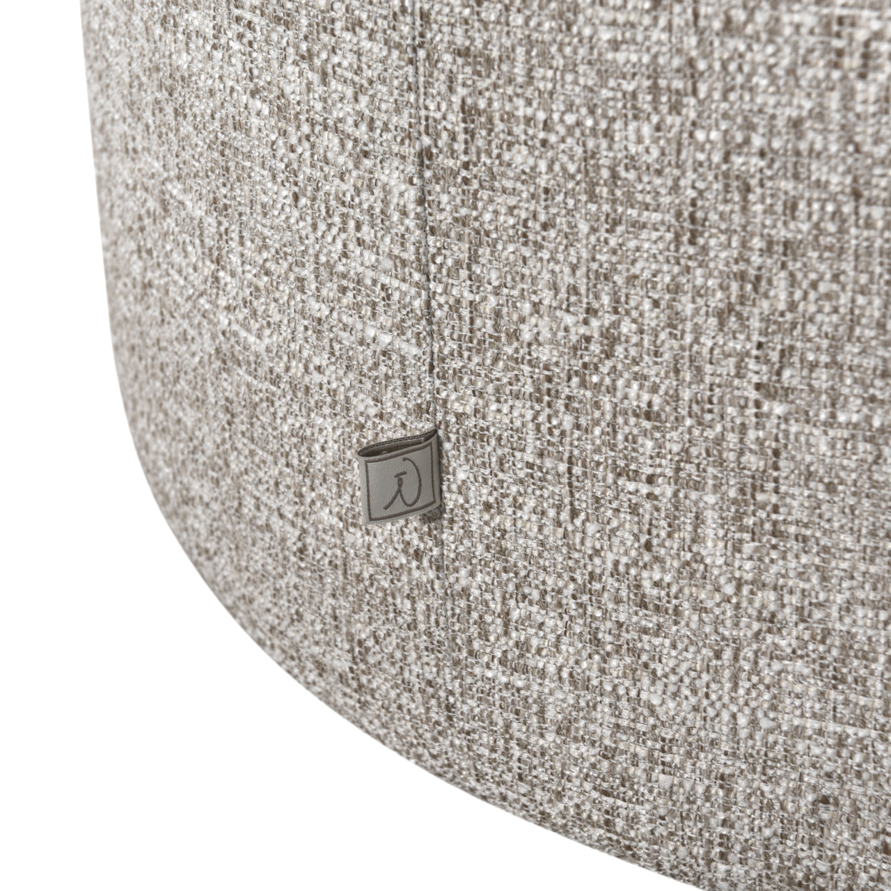 Lounge chair Talley cream tweed swivel by Richmond Interiors