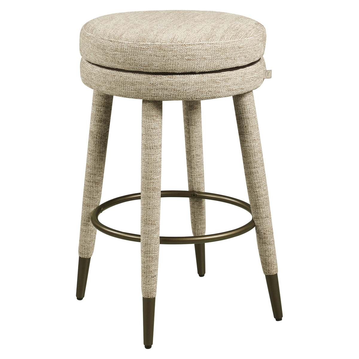 Counter stool Tenashar natural softweave swivel by Richmond Interiors