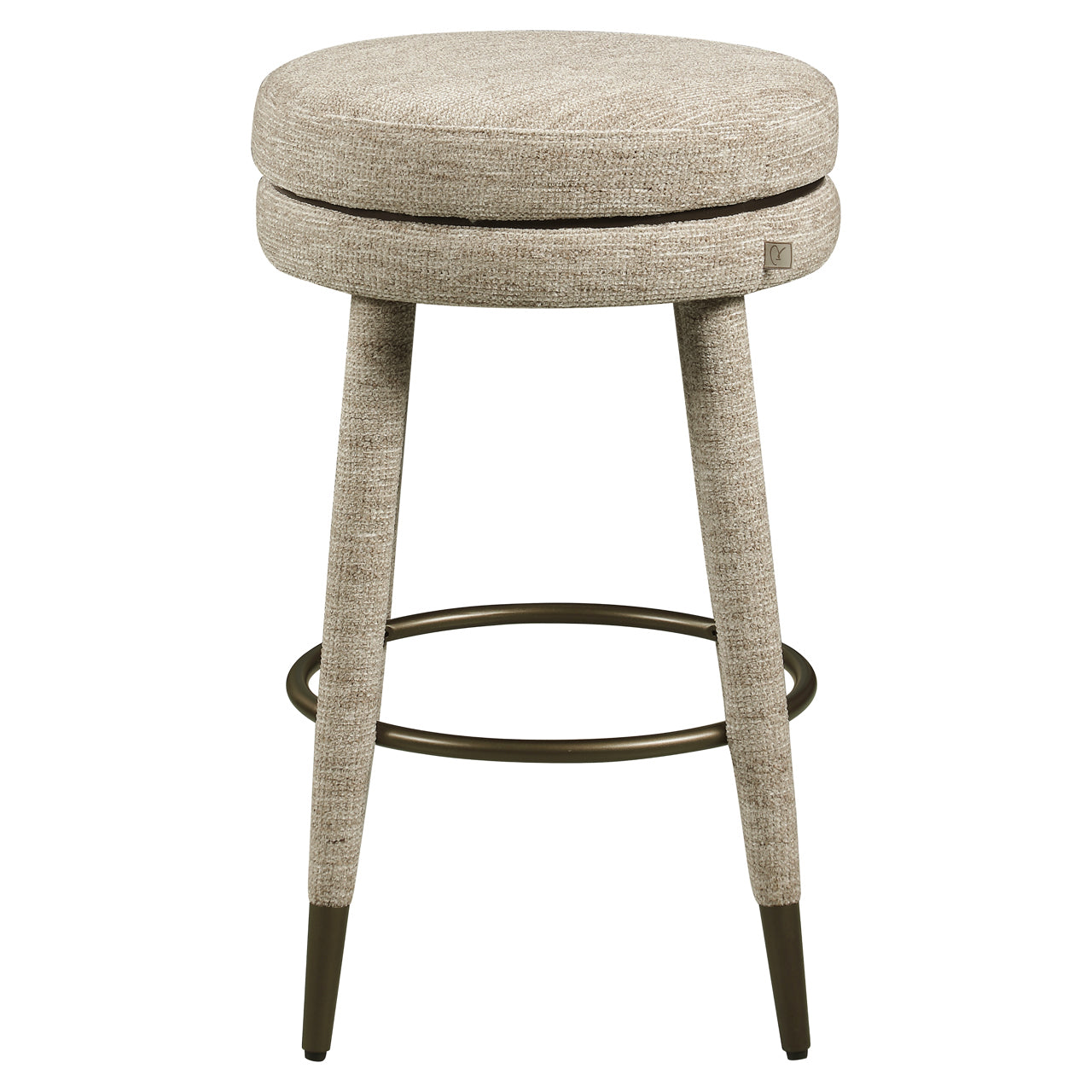Counter stool Tenashar natural softweave swivel by Richmond Interiors