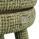 Counter stool Tenashar green blockweave swivel by Richmond Interiors