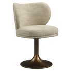 Dining chair Amely natural softweave swivel by Richmond Interiors