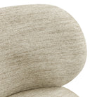 Dining chair Amely natural softweave swivel by Richmond Interiors