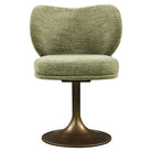 Dining chair Amely pistache softweave swivel by Richmond Interiors